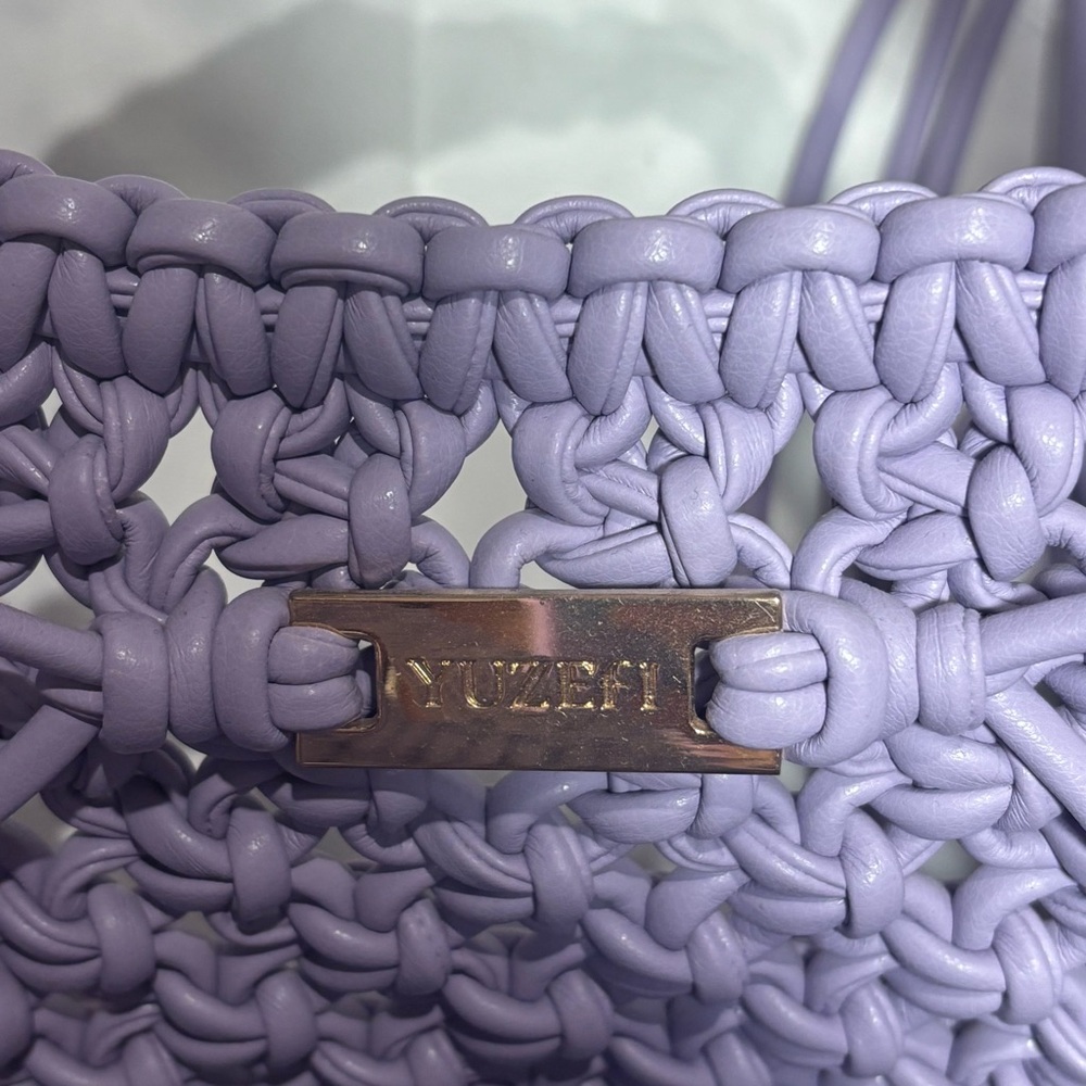 Yuzefi Grape Fringe Mini Bag - Picture 4 of 6